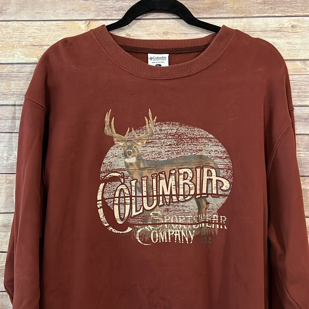 Columbia Sportswear Graphic Relaxed Sweatshirt- Size L